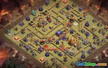 Top Town Hall 16 War Base Designs for Clash of Clans #19506