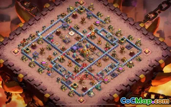 Top Town Hall 16 War Base Link for Clash of Clans #19019
