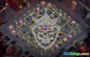 Top Town Hall 17 Base Layouts and Maps #53498