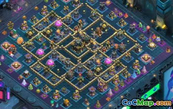 Top Town Hall 17 Base Layouts Copy #53558