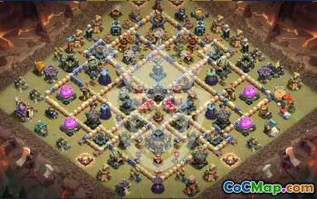 Top Town Hall 17 Base Layouts for Clash of Clans #53322