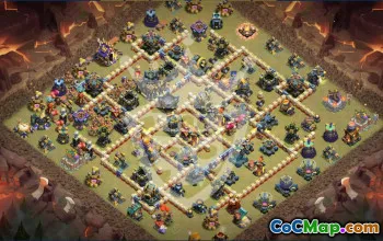 Top Town Hall 17 Base Layouts for Clash of Clans #53923