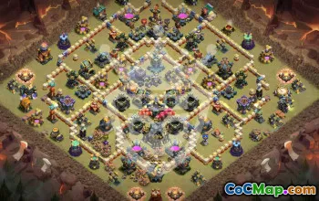 Top Town Hall 17 Base Layouts for Clash of Clans #54060