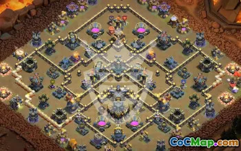 Top Town Hall 17 Base Layouts for Clash of Clans #54572
