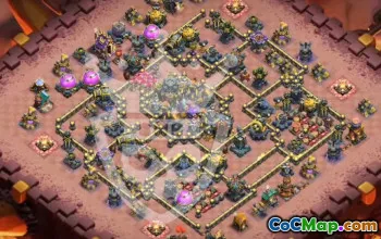 Top Town Hall 17 Base Layouts for Clash of Clans #54863