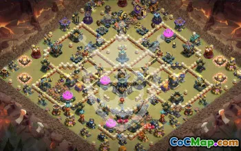 Top Town Hall 17 Base Layouts for Clash of Clans #56096