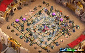 Top Town Hall 17 Base Layouts for Clash of Clans #56140
