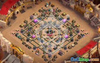 Top Town Hall 17 Base Layouts for Clash of Clans #56312