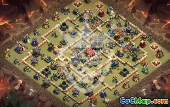 Top Town Hall 17 Base Layouts for Clash of Clans #56346