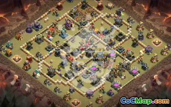 Top Town Hall 17 Base Layouts for Clash of Clans #56481