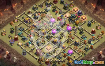Top Town Hall 17 Base Layouts for Clash of Clans #56998