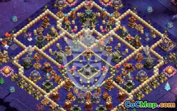 Top Town Hall 17 Base Layouts for Clash of Clans #57344