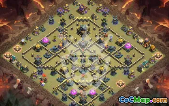 Top Town Hall 17 Base Layouts & Maps #52761