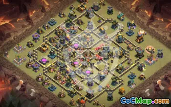 Top Town Hall 17 Base Layouts & Maps #53729