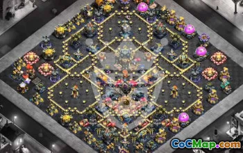 Top Town Hall 17 Base Layouts & Maps #54021