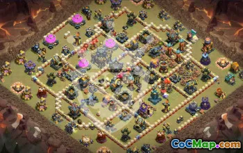 Top Town Hall 17 Base Layouts & Maps #56150