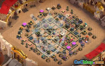 Top Town Hall 17 Base Layouts & Maps #56681