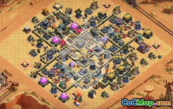 Top Town Hall 17 Base Layouts to Copy #56248