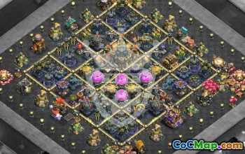 Top Town Hall 17 Base Layouts to Copy #56614