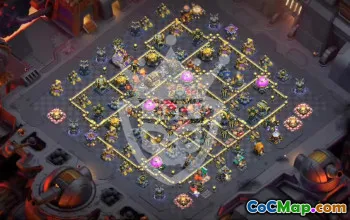 Top Town Hall 17 Base Layouts with Copy Link #54168