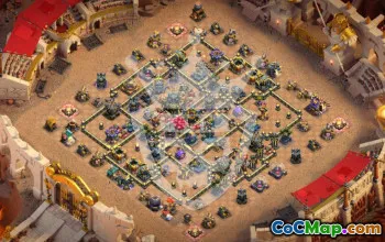 Top Town Hall 17 Base Layouts with Copy Link #55086