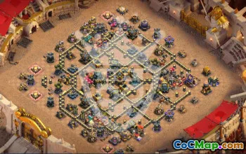 Top Town Hall 17 Base Layouts with Copy Link #55087