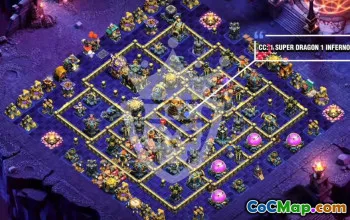 Top Town Hall 17 Base Layouts with Copy Link #56286