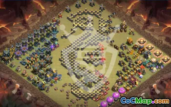 Top Town Hall 17 Base Layouts with Copy Links #53342