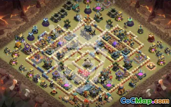 Top Town Hall 17 Base Layouts with Copy Links #53960