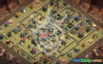 Top Town Hall 17 Base Layouts with Copy Links #56645