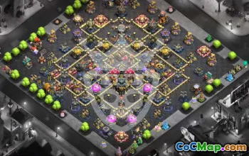 Top Town Hall 17 Base Layouts with Link #54559