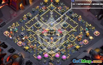 Top Town Hall 17 Base Layouts with Link #55940