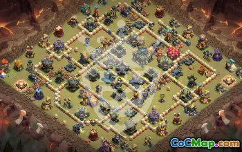Top Town Hall 17 Clash Base Layouts #56223