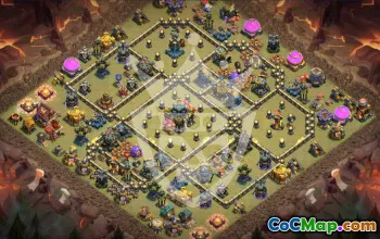Top Town Hall 17 Clash of Clans Base Layouts #52602