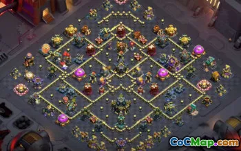 Top Town Hall 17 Clash of Clans Base Layouts #53267