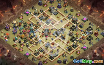 Top Town Hall 17 Clash of Clans Base Layouts #54317