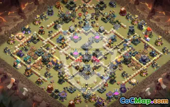 Top Town Hall 17 Clash of Clans Base Layouts #56477