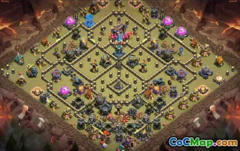 Top Town Hall 18 Base Layouts for Clash of Clans #56852