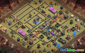 Top Town Hall 18 Base Layouts for Clash of Clans #56903