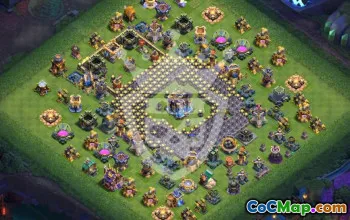 Top Town Hall 18 Base Layouts for Clash of Clans #57016