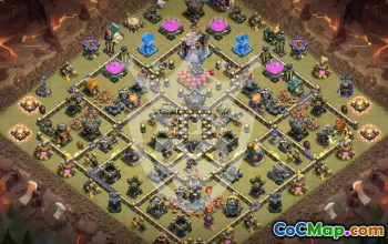 Top Town Hall 18 Base Layouts for Clash of Clans #57209