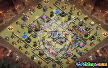 Clash of Clans बेस कॉपी करें  Town Hall 18 #57220
