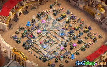 Kopier Clash of Clans baser  Town Hall 18 #57333