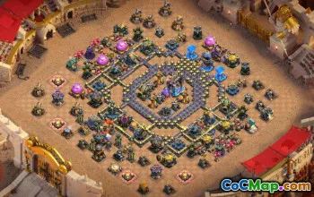 Top Town Hall 18 Base Layouts for CoC #57277