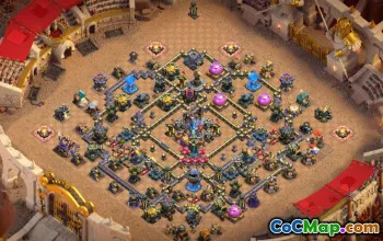 Kopiera Clash of Clans-baser  Town Hall 18 #57288