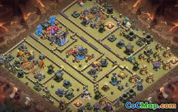 Top Town Hall 18 Base Layouts for CoC #57293