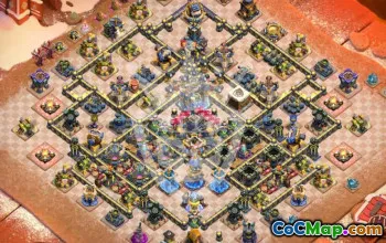 Top Town Hall 18 Base Layouts & Links #56696