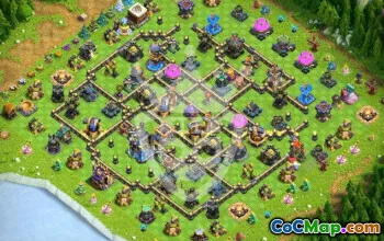 Top Town Hall 18 Base Layouts & Maps #56694