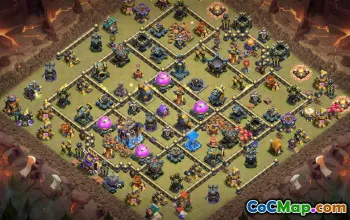 Top Town Hall 18 Base Layouts & Maps #56855