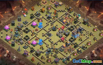 Top Town Hall 18 Base Layouts & Maps #56872